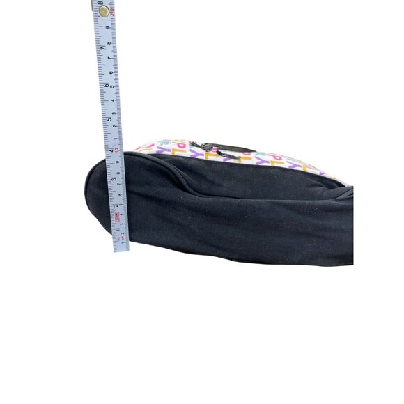 Playboy vintage Multicolor Canvas Faux Leather Shoulder Handbag SKU 9227 - Picture 8 of 16